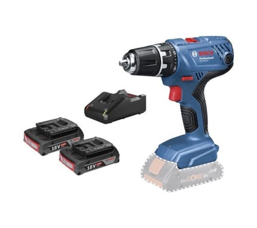 Bosch - Δραπανοκατσάβιδο Μπαταρίας GSR 18V-21 με 2x2Ah