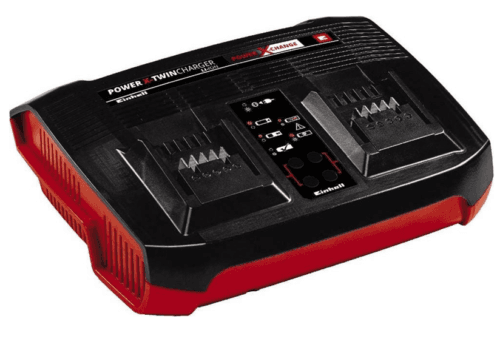 Einhell Power-X Twincharger Ταχυφορτιστής 2 μπαταριών 3Ah