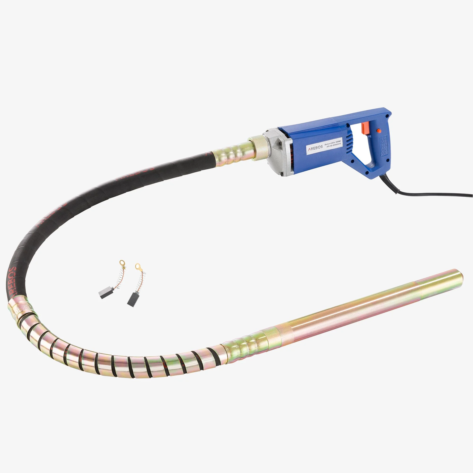 Arebos - Δονητής Μπετόν 800w με Σωλήνα 2m