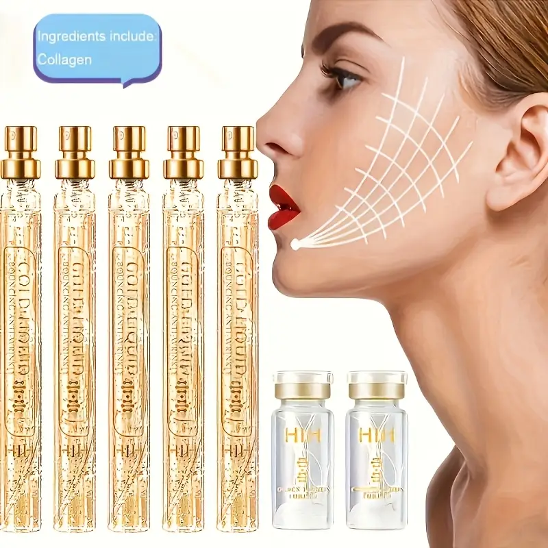 Σετ Lifting με Κολλαγόνο Light Beige – Ορός με Πρωτεϊνικά Νήματα για Ενυδάτωση & Σύσφιξη