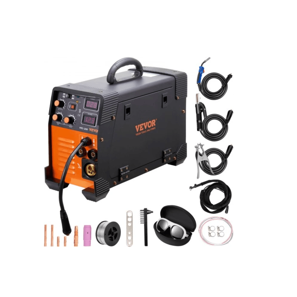 Πολυμηχάνημα Συγκόλλησης Vevor MIG 200A 3 σε 1 220V με Ψηφιακή Οθόνη
