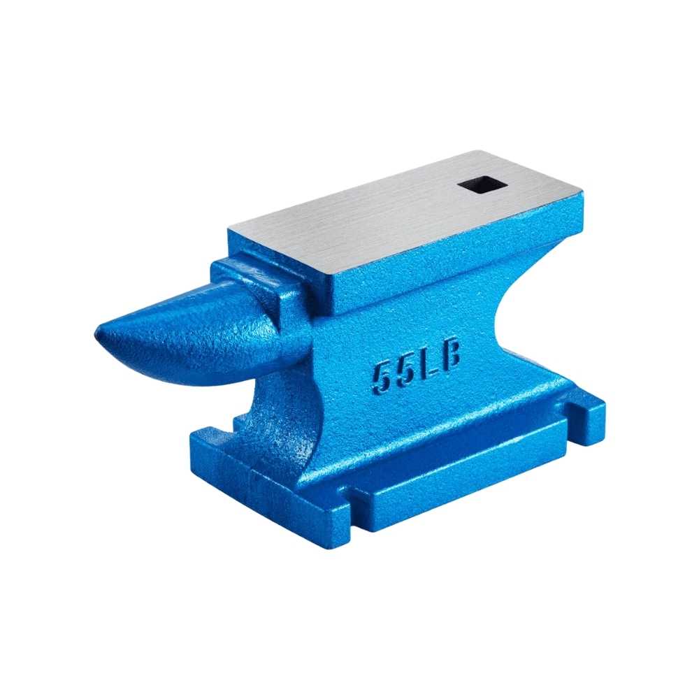 Αμόνι Vevor 25kg με Στρογγυλό Κέρατο & Τετράγωνη Οπή - Στιβαρό Αμόνι Χυτοσιδήρου